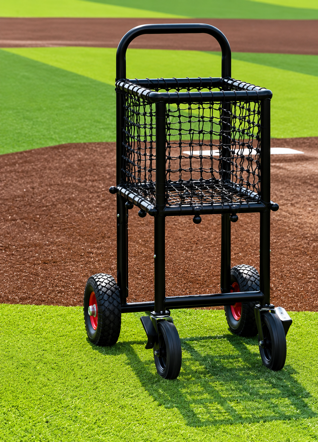 AWD Ball Cart w/ Bungee Net Saver