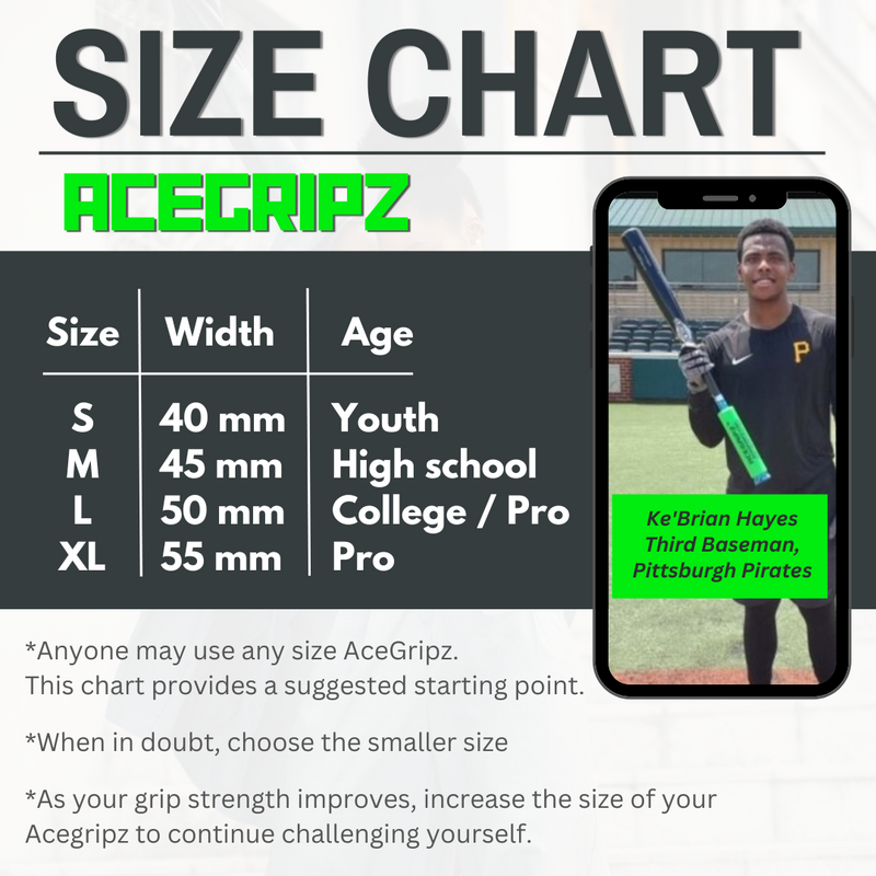 Load image into Gallery viewer, AceGripz Large Senior League Bevel