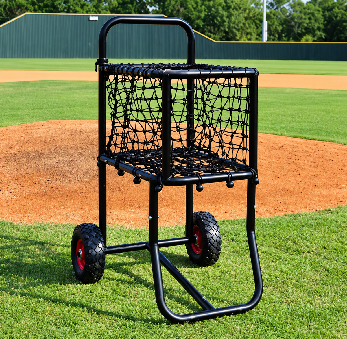Pro Ball Cart- Medium w/ Bungee Net Saver