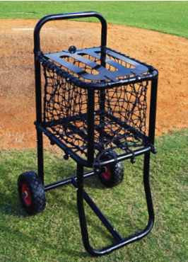Pro Ball Cart- Medium w/ Lid w/ Bungee Net Saver