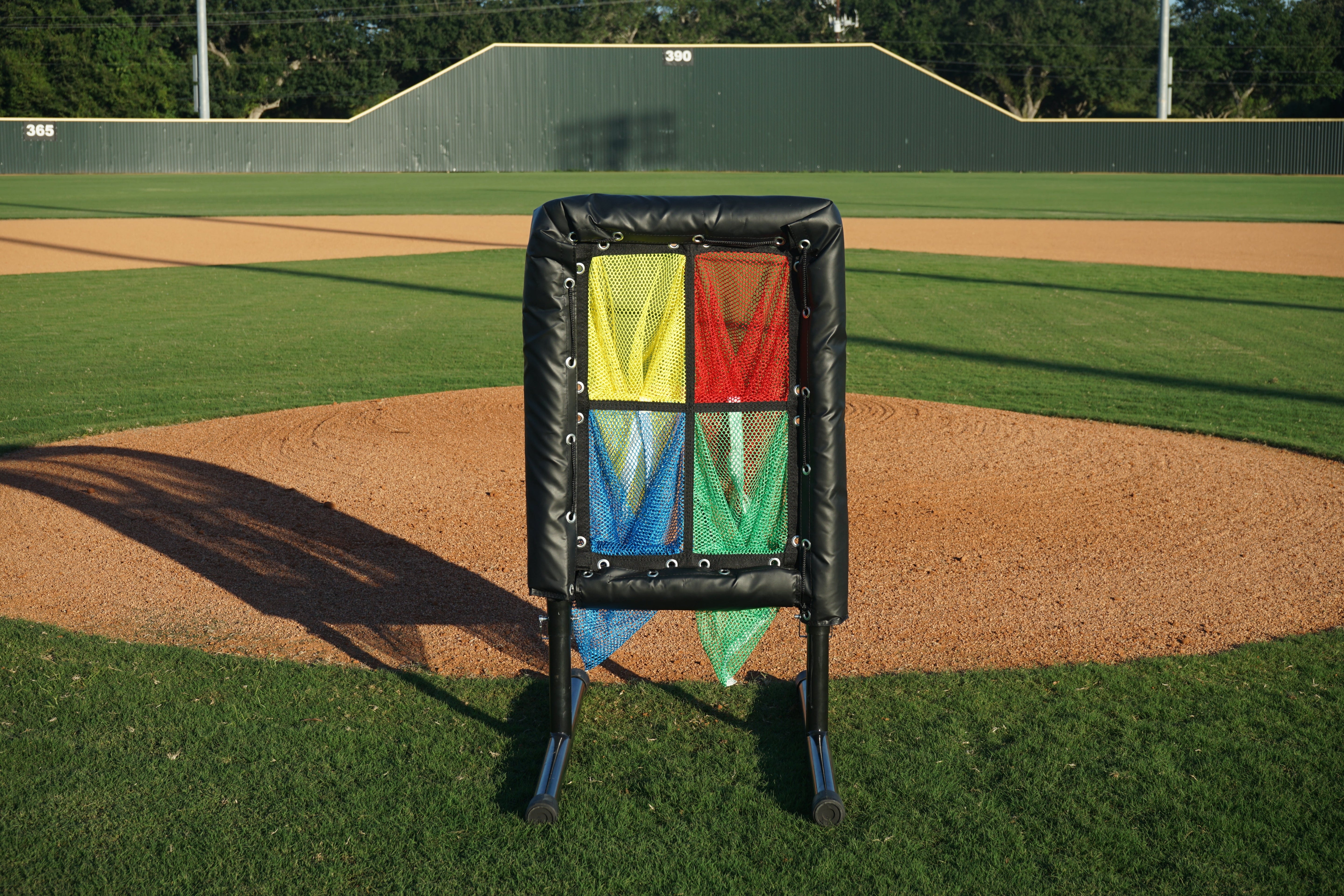 Colored 4 Hole Pitch Target